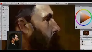 Digital Painting Master Study - Sargent