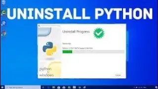 how to uninstall python for windows 10/11 #viralvideo #youtube