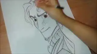 How to Draw Disney's Tangled: Flynn Rider