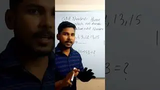 Odd number kise kehte hai?#shorts #viral #maths #mathematics #youtubeshorts #education #learning