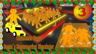 Lebkuchen ist ein Teures Vergnügen 🎄#03 Christmas Store: Santa´s Supermarket Simulator