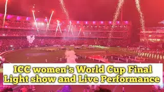 ICC women's World World 2025 Final closing ceremony l Sunidhi Chauhan Performance