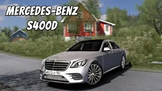 Mercedes-Benz S400D [1.39] - Euro Truck Simulator 2 1.39 - Gameplay ETS2