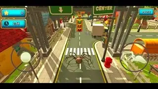 Spider Simulator: Amazing City - Android/iOS Gameplay