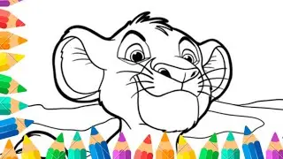 Pride Rock Comes to Life: The Simba Coloring Adventure🌈