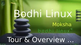 Bodhi Linux - рабочий стол Moksha - Обзор и обзор.