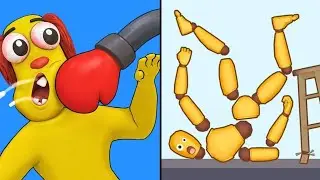 Kooply Run vs Kick & Break Ragdoll 😱🔥 | Crazy Physics & Funny Gameplay 