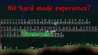 nerd experiences hard mode for the first? time (Terraria w/ Friend)