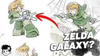 E se Zelda fosse Sci-Fi? Reagindo ao Conceito MAIS LINDO que j&aacute; vi!