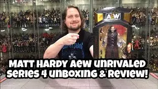 Matt Hardy AEW Unrivaled Series 4 Unboxing & Review!