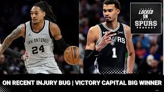 Doctor on injuries to Spurs' Vassell, Wembanyama. Victory Capital Heroes winner discusses big moment