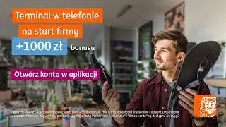 1000 zł i terminal w telefonie na start firmy w ING