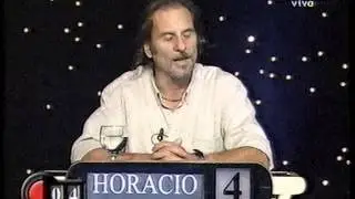 Sergio, en el Imbatible, programa de  Susana