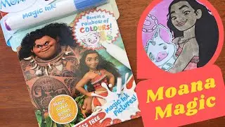 Magic Ink Pen Disney Moana Colour the Picture with Moana and Pua