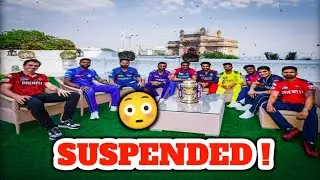 ITS OFFICIAL 🚨 IPL 2025 gets SUSPENDED - CANCELLED or POSTPONED? 😳| IPL India Cricket News🔥 #ipl2025