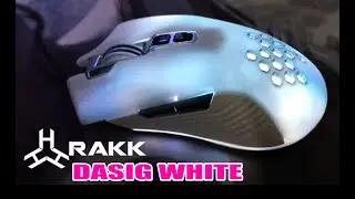 Rakk Dasig White Translucent Modified RGB Gaming Mouse (Teaser Clip)