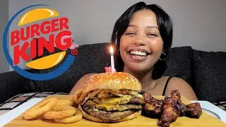Праздничное меню 😋✨🥳 | Бургер Кинг | Южноафриканский мукбанг 🇿🇦