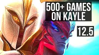 KAYLE vs YONE (TOP) | Rank 5 Kayle, 3/1/4, 500+ games | EUW Challenger | 12.5