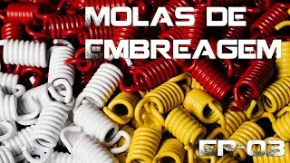 COMO FUNCIONA UM SISTEMA CVT PARA SCOOTER? EP 03 - MOLAS DE EMBREAGEM