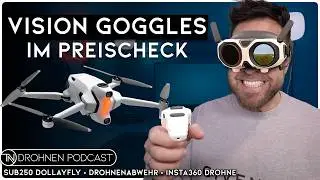 Antigravity A1 – Drohne, Vision-Goggles, Grip | Kostenvergleich mit DJI | Drohnen Podcast