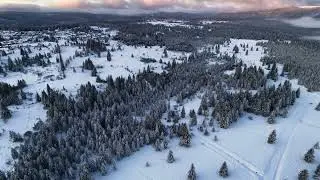 Winter Landscape in Beliș Romania