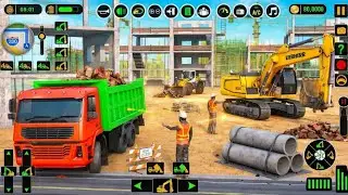 Road Builder Excavator Trucks Simulator - Real City Construction 3D - Android Gameplay #5 #gaming 