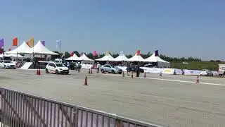 Abarth punto vs Skoda Laura TSI drag race