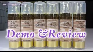 Max Factor 'Skin Luminizer Foundation' Review & Demo