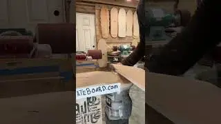 Satisfying top edge routing at life skateboards: Handcrafted decks made Live in Indiana #live