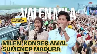 Live Hari Ini Valen Mila Milen DA7 di Sumenep Madura Konser Amal #valenda7 #milada7