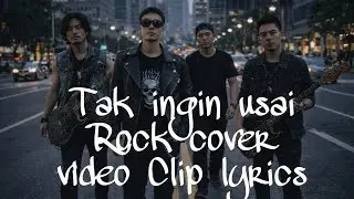 Tak ingin Usai - Keisya Levronka| Rock Cover | Video Clip lyrics 