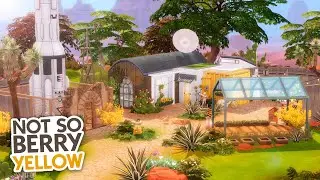 Not So Berry Tiny House: Yellow 🚀 // The Sims 4 Speed Build