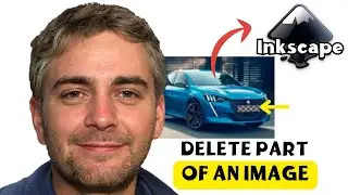 How to Delete Part of an Image in Inkscape (Quick Tutorial)