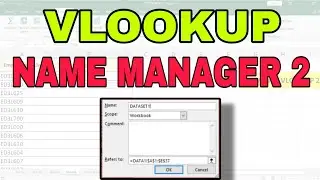 How To Use Vlookup with Name Manager