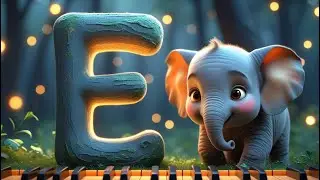 👉 Letter E on the Piano for Kids | Learn Piano Notes with Patterson 🎹🐼