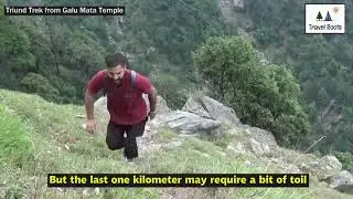 Triund Trek | Galu Mata Temple to Triund Trekking | Dharamshala to Triund Trekking