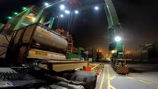 『J Y』超高超寬平板貨櫃碼頭提領運輸作業🚚🛣️😎💪👍🇹🇼🇹🇼🇹🇼