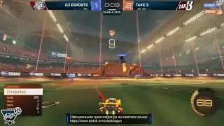 [RU] RLCS S3 NA групповой этап нед. 4 (Америка): Незалет от G2 на 0 секунде