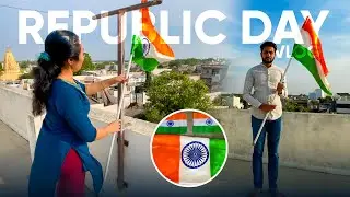 Celebrating 76th Republic Day!🇮🇳 Family Flag Hoisting Vlog