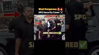 PM Modi's Most Secure Security is the SPG🔥☠️✅ #pmmodi #spg #modi #indianarmy #india  #commando