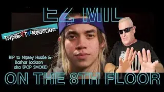 EZ MIL on Power 106| ON THE 8th FLOOR Freestyle (REACTION) @ezmil27