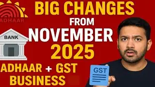 New rules in November: Aadhaar, Bank, GST&ndash;Explained in 2 Minutes//Aadhaar, Bank&GST Changes in 2 ...