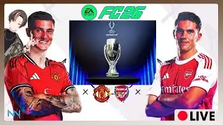 【EA SPORTS FC&trade; 26】 FINAL UEFA SUPERCUP! MAN UTD vs ARSENAL 【Nazanime Arata Ch. - Vtuber Indonesia】