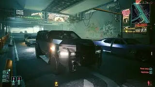 Cyberpunk 2077 - Prueba de f&iacute;sicas y destrucci&oacute;n