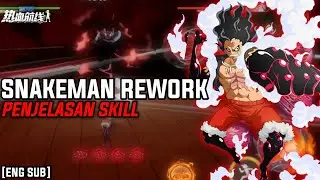 BAHAS SKILL SNAKEMAN REWORK - JADI TIER GOD DI PVP? | One Piece Fighting Path