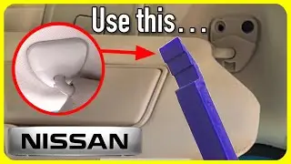 Nissan Sun Visor Replacement