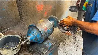 Quick Truck breaks chamber repair | Indian truck mechanics 