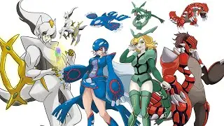 All Legendary Pok&eacute;mon as Human Characters (Gen 1 to Gen 9) | Max S Animation