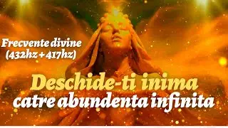 DESCHIDE-TI MINTEA SI INIMA CATRE ABUNDENTA INFINITA! Frecvente divine(432hz + 417hz)