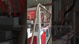 PP building template/formwork production line